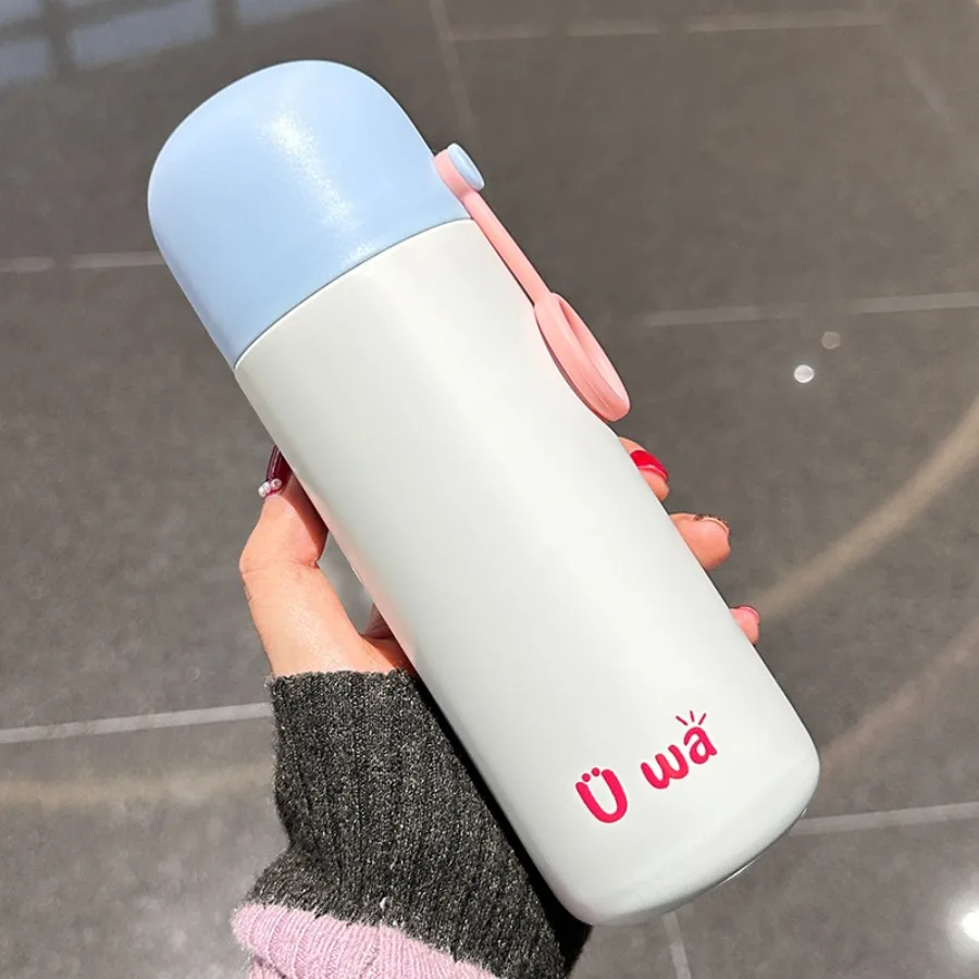 

New stainless steel children's mini compact portable pocket cup cute ladies student high-end insulated cup