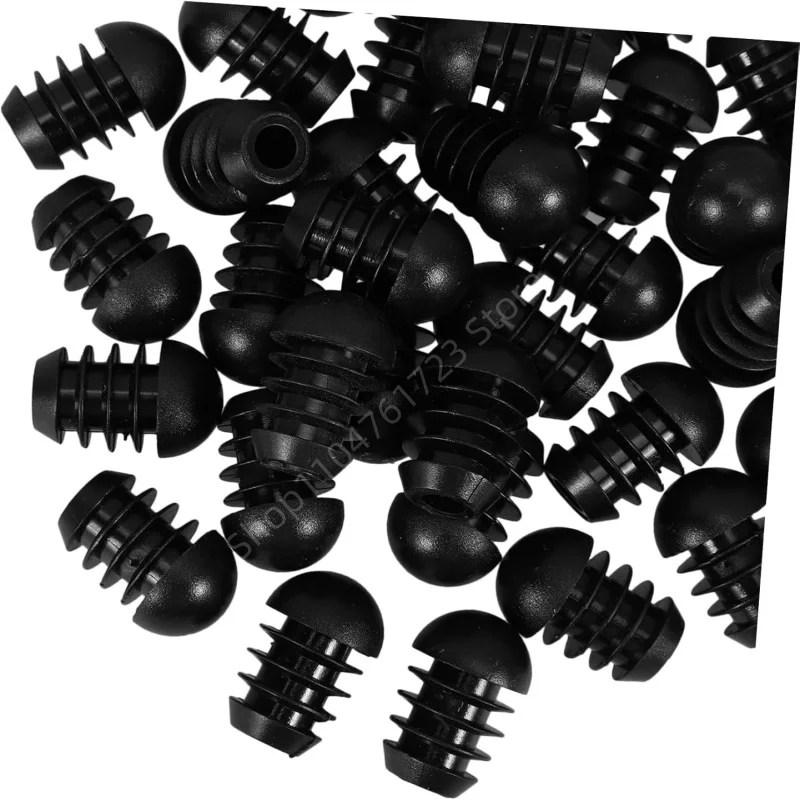 16Pcs Thicken Round Plastic Blanking End Cap 13-38 Mm Chair Table Feet Cap Tube Pipe Insert Plug Decorative Dust Cover