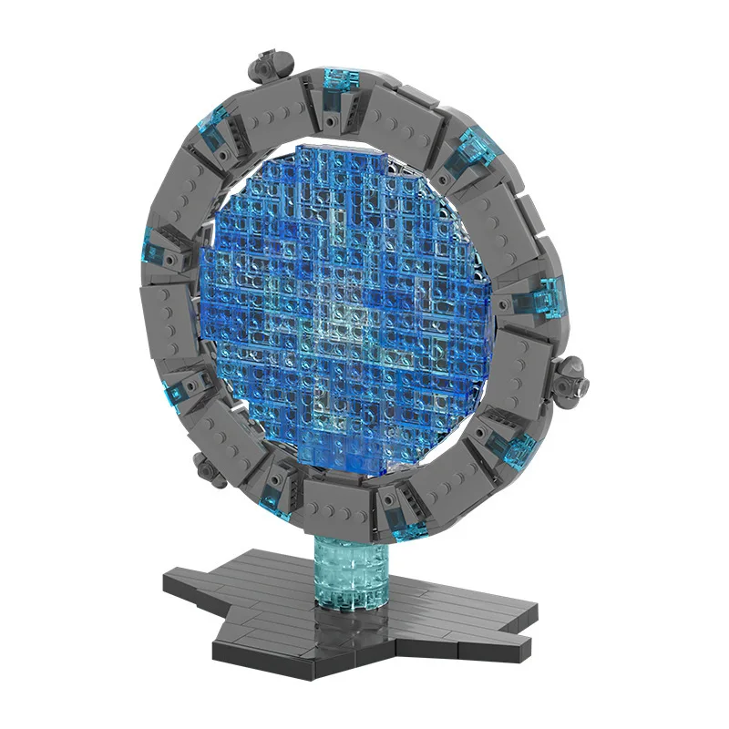 486PCS MOC Stargate Atlantis Spacegate Space Building Blocks Artificial Satellite Universe Vehicle Brick Toy Gift for Kids Adult