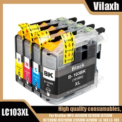 LC103 LC101 LC 103 LC-103 Compatible InkJet Ink Cartridge For Brother MFC-J650DW J870DW J875DW J6720DW J6920DW J285DW J470DW