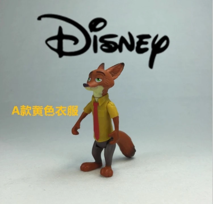 

Home Desktop Display High-Restoration Design Safe Material, Zootopia Movable Doll, Anime Fan Collectible Kids' Interactive Toy