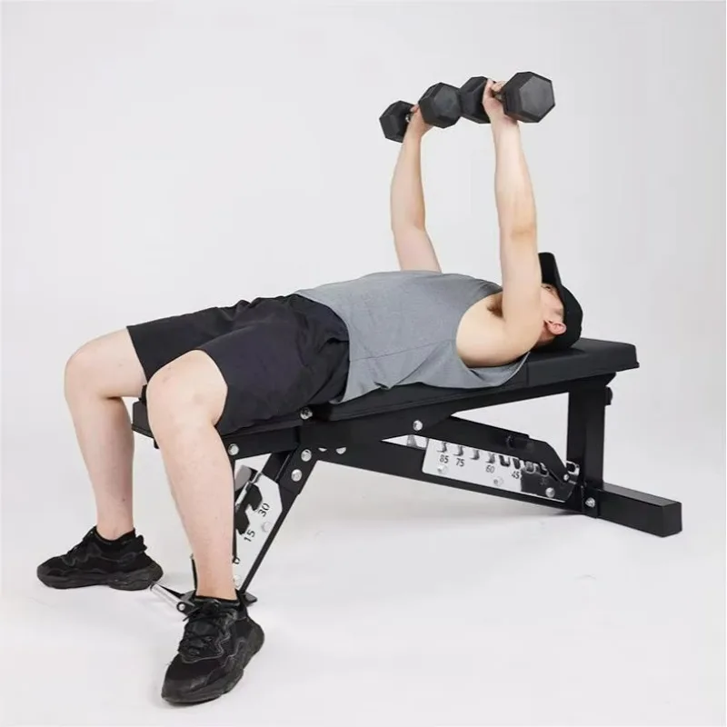 

Коммерческая высококачественная регулируемая скамья для гантелей, фитнес-оборудование для дома и коммерческого использования