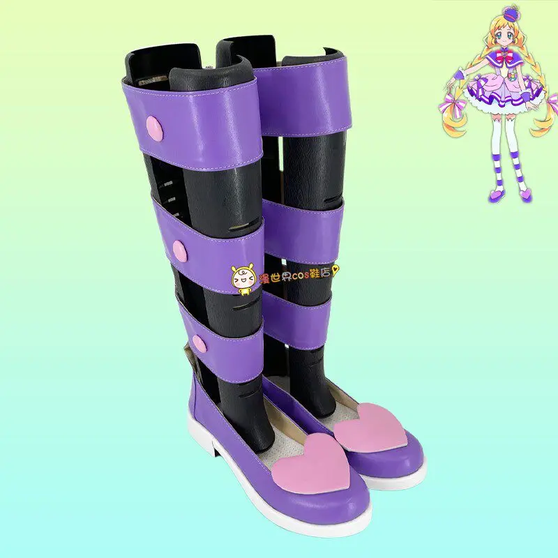 

Обувь для косплея Inukai Iroha Cure Friendy Pretty Cure, ботинки в стиле аниме Precure для женщин и девочек, на Хэллоуин, на заказ