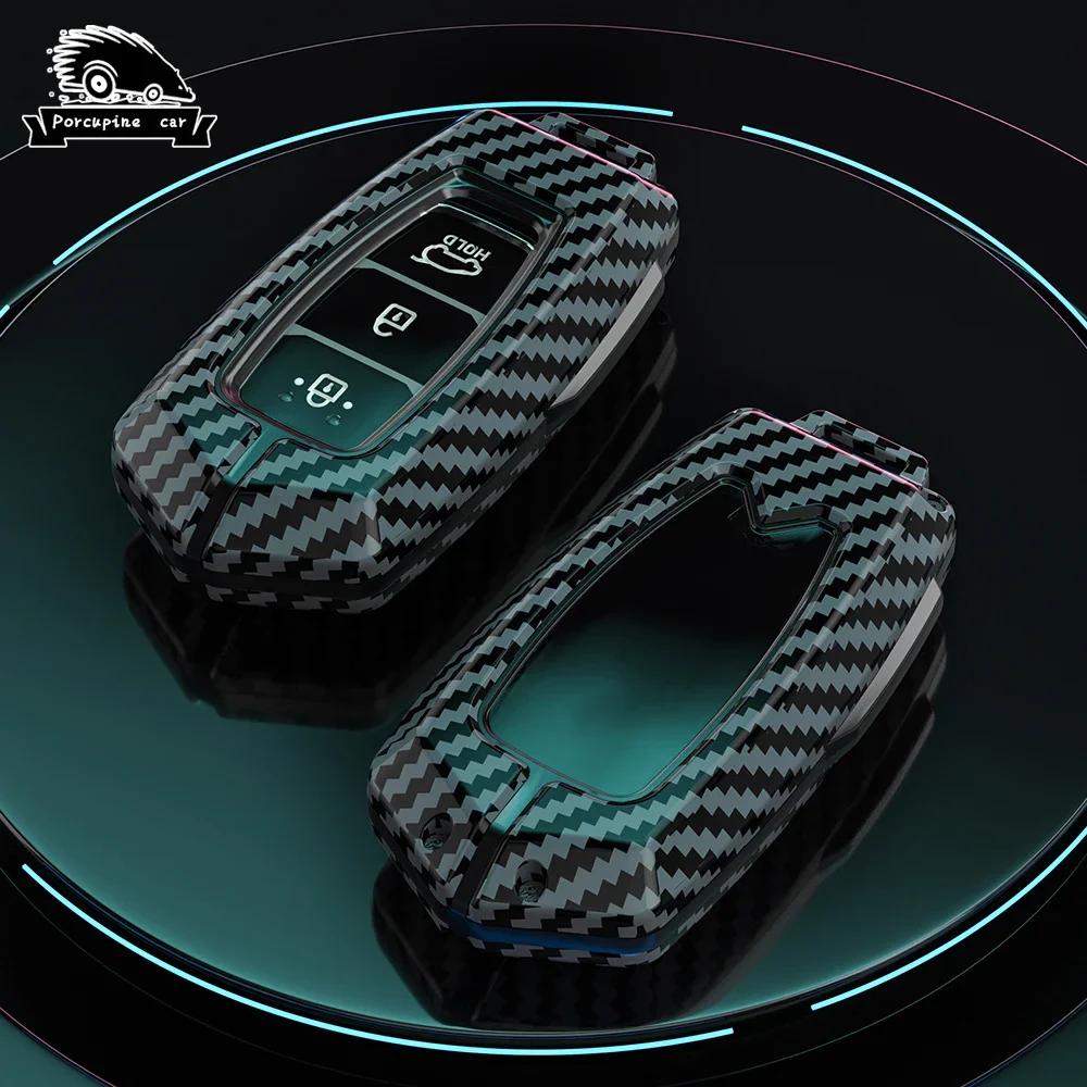 3/4/5 Buttons PC Car Key Case Cover Keychain for Hyundai I30 Ix35 KONA Encino Solaris Azera Grandeur Ig Accent Santa Fe Palisade