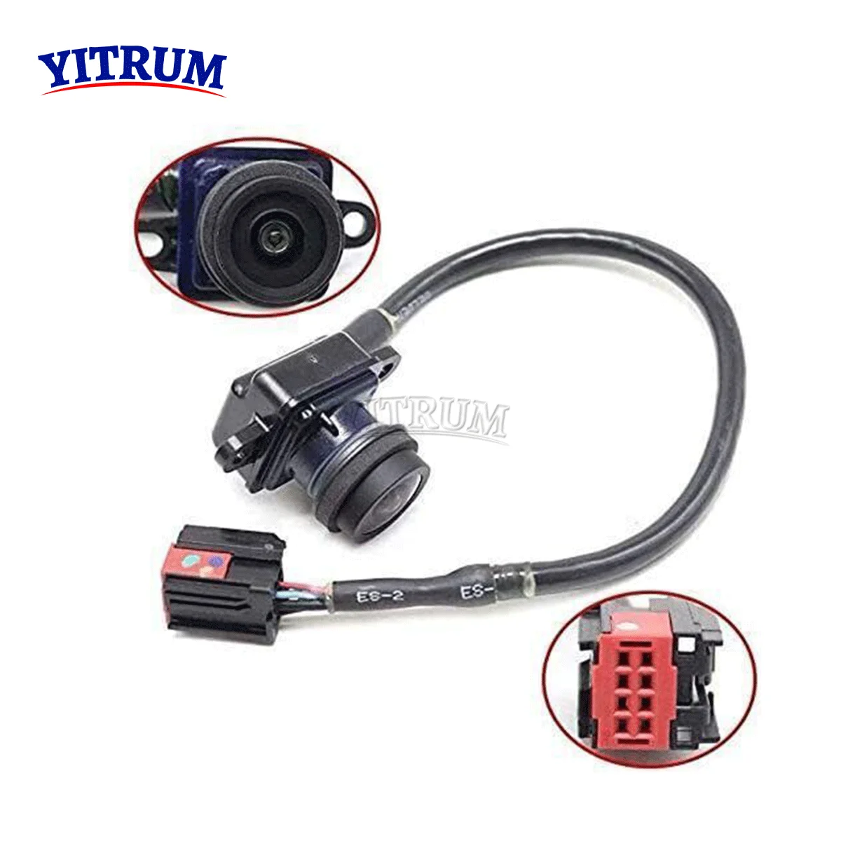 YITRUM-câmera traseira de backup reversa, assistente de estacionamento, 56054058AH, Chrysler 300 2011-2014, Dodge Charger 2011-2014