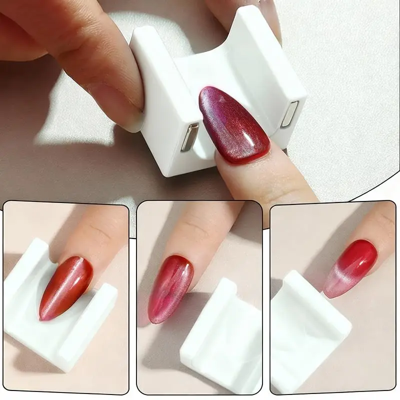 5D التلقائي القط العين المغناطيس قوي مسمار أداة فنية ل هلام البولندية الفرنسية خط الزجاج الخرز نمط المهنية مانيكير كيت