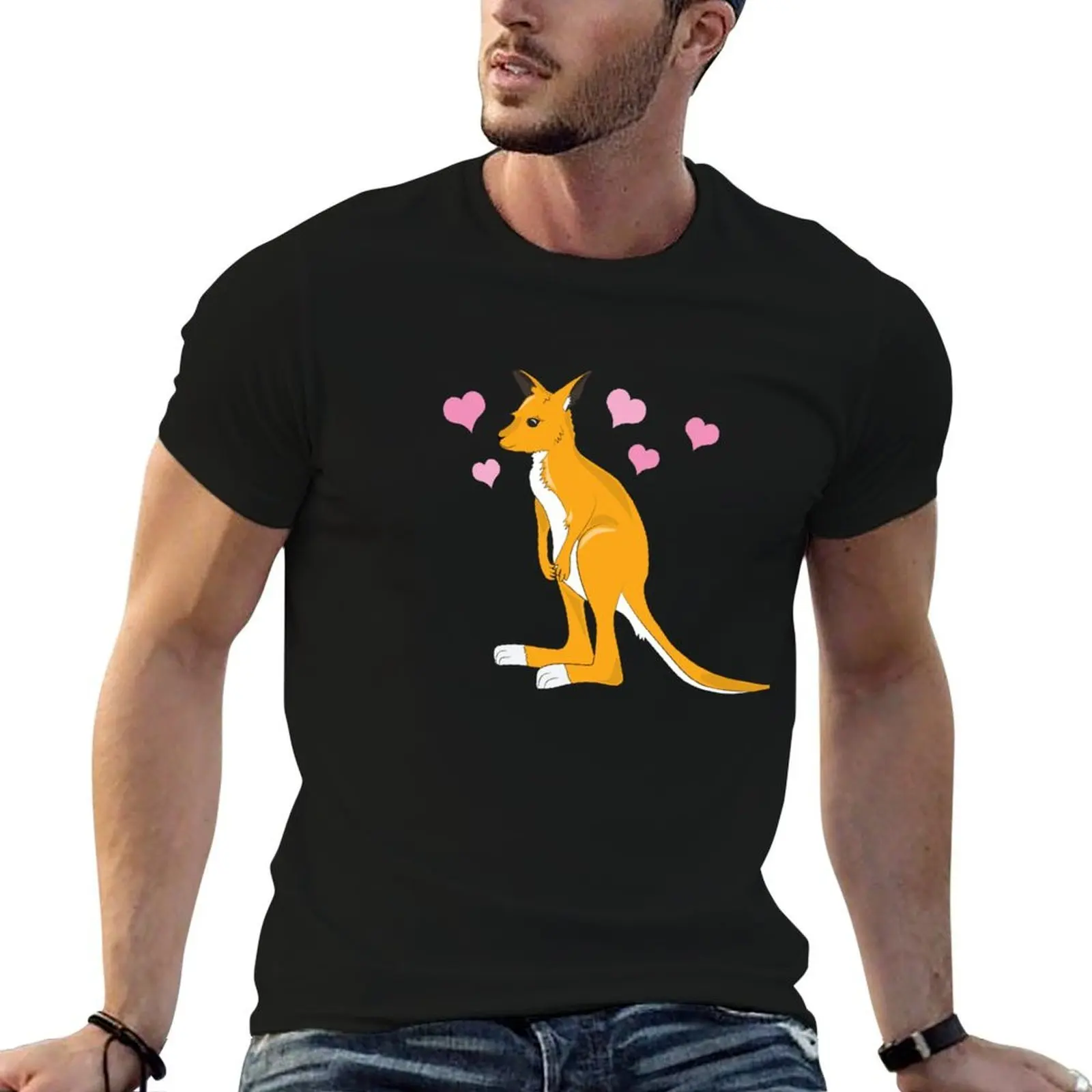 

Adorable Cute Baby Australian Kangaroo T-Shirt man t shirt luxury graphic t shirts for man man t shirts for men T-Shirt