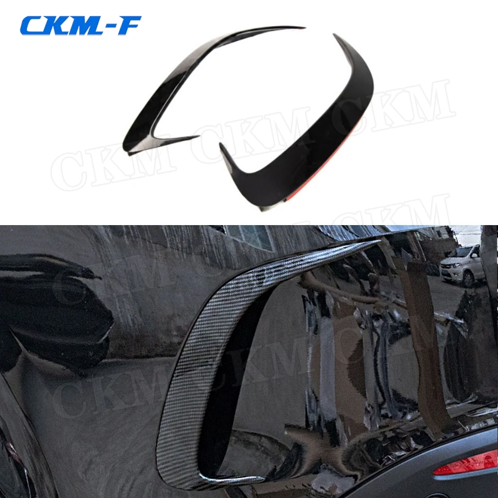 Carbon fiber/ABS Rear Bumper Splitters Flaps Apron For Mercedes Benz GLE Class W167 GLE350 GLE450 GLE53 AMG Sport SUV 2020