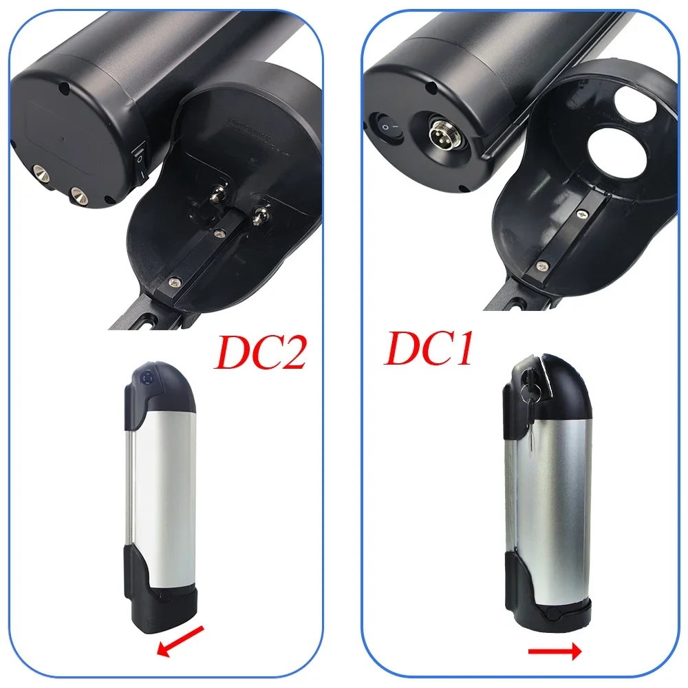 40 pcs 18650 cells Side Release Ebike Battery Box Solutions 36V 48V Water Bottle Sondors Electric Battery Case