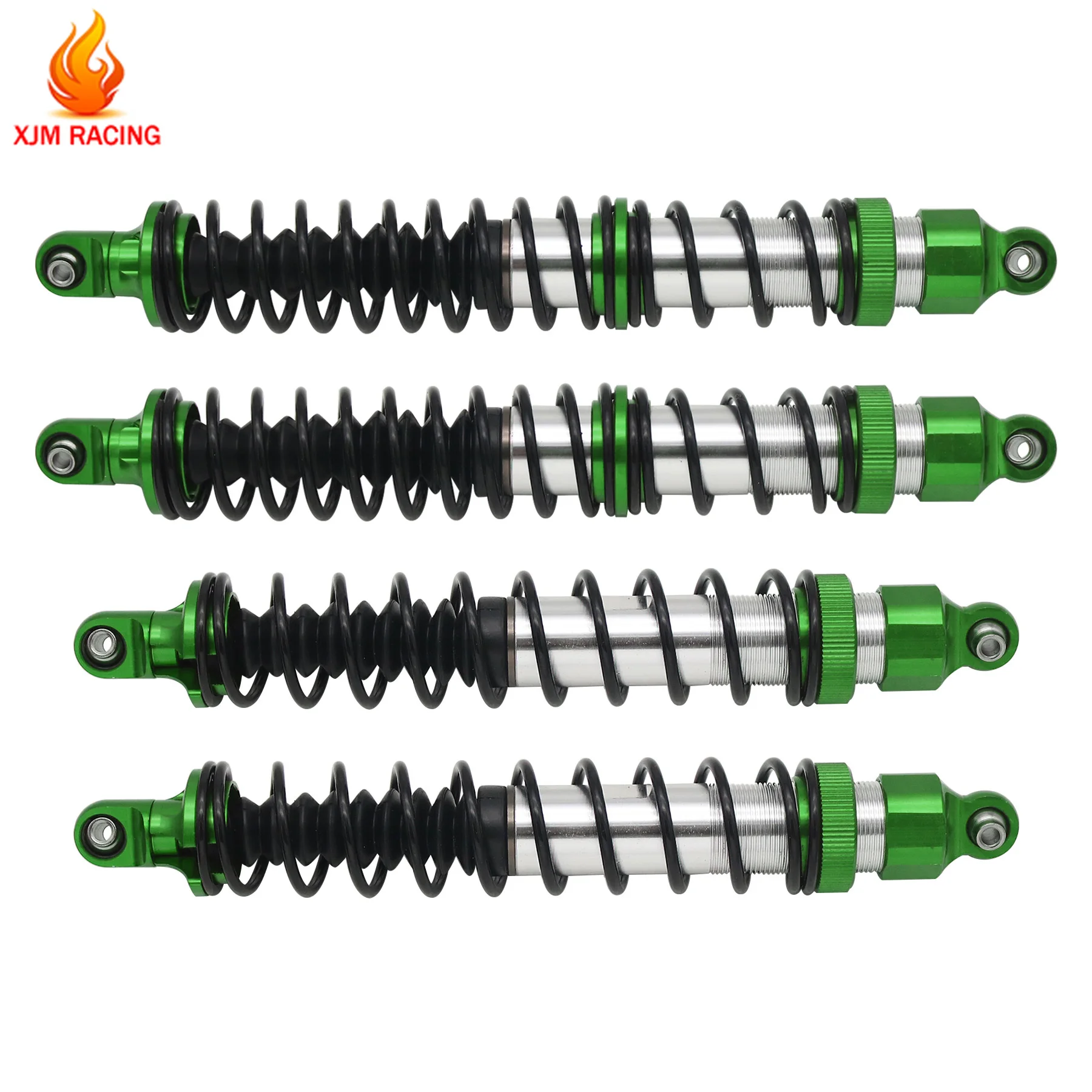 Cnc 6Mm Legering Voor En Achter Schokdemper Set Voor 1/5 Hpi Baja 5b Rc Auto Onderdelen