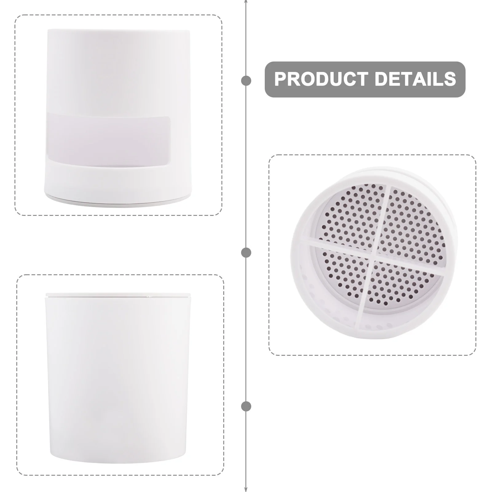 

Toothbrush Holder Drain Rack Toothbrush Chopsticks Electric Fitting Kitchen Rack Replacement Spoon Storage Organizer