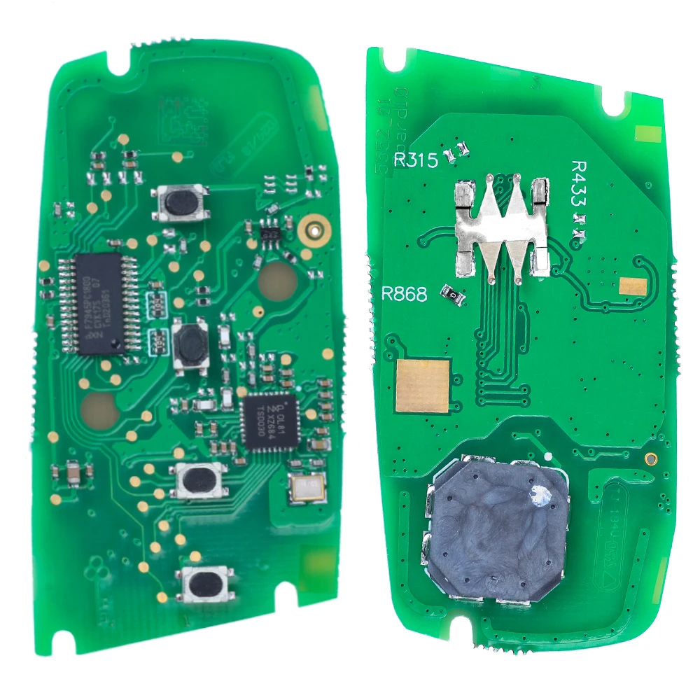 KEYECU Remote Board Pintar 315MHz YGOHUF5662, 433MHz YGOHUF5767, 868MHz YGOHUF5661 PCF7945 ID49 Chip untuk BMW Seri F CAS4 +/ FEM