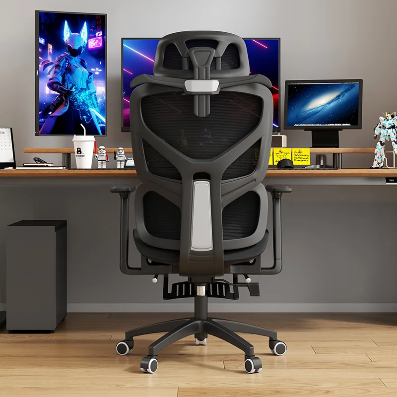 Computer Chair  Home Office Chairs Comfortable Sedentary Hollow  Gaming Reclining  Ergonomic Breathable Fashion New Woker