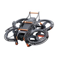 For DJI Avata 2 Full Carbon Fiber Aluminum Alloy Armor Lightweight Anti-Fall Protection Drone Guard Armor Combo Accessories Set