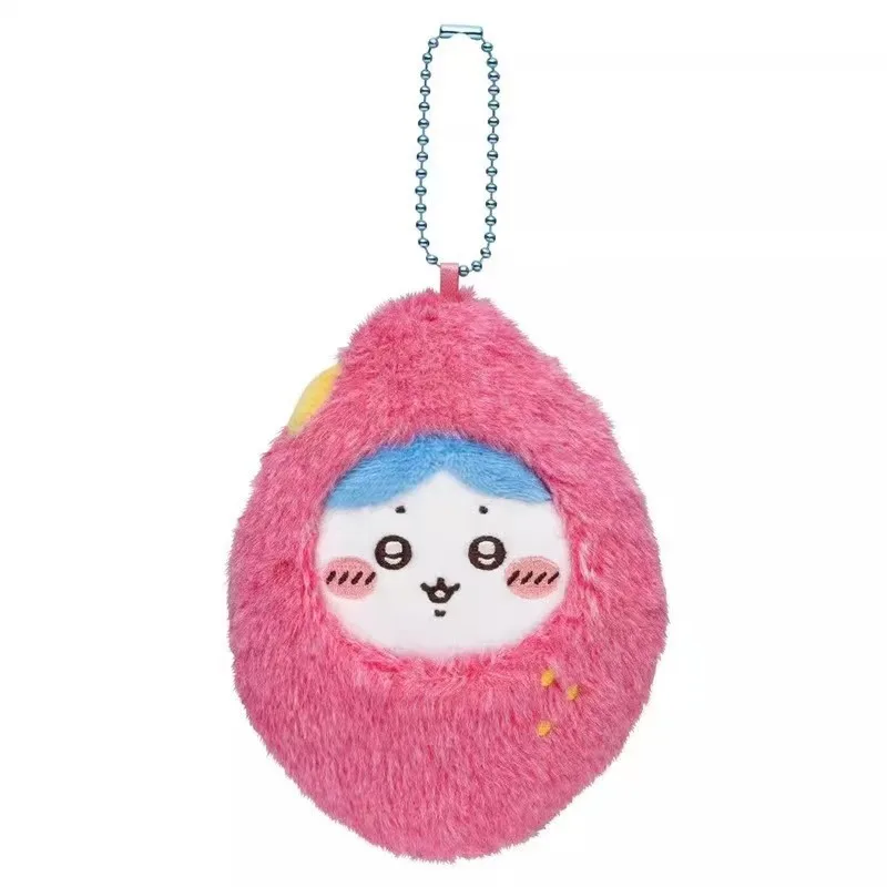 

Cute Chiikawa Sweet Potato Series Cosmic Sweet Potato Fur Toy Hanging Piece Keychain Accent Decoration Ready Stock Gift