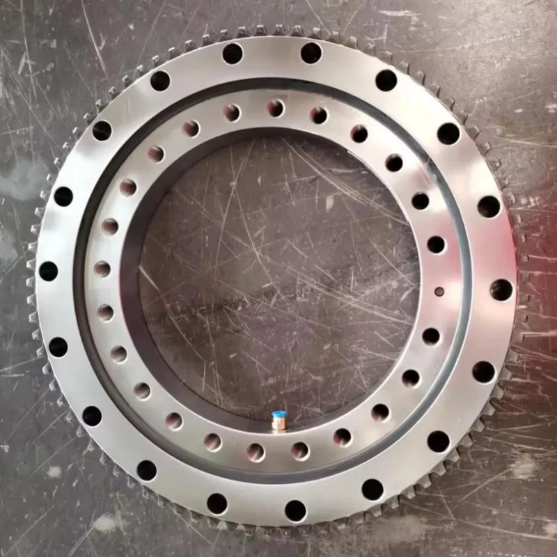 High Quality Customized Four Point Contact Ball Slewing Bearing for Welding Robot 011.20.342