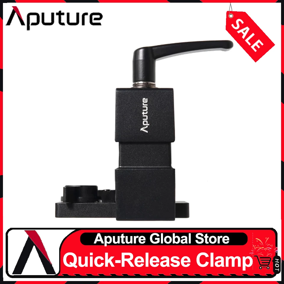 

Aputure Quick-Release Clamp Light Stand Mount for Control Box for LS C300d II