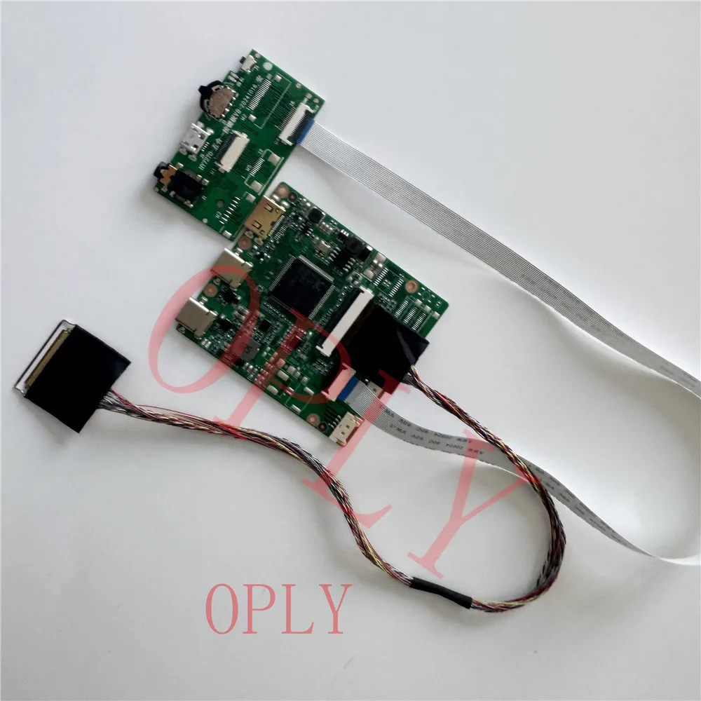 MINI HDMI-compatible 2 TYPE-C Control Board  LVDS LED Kit for N101ICG 10.1“ B121EW09 12.1