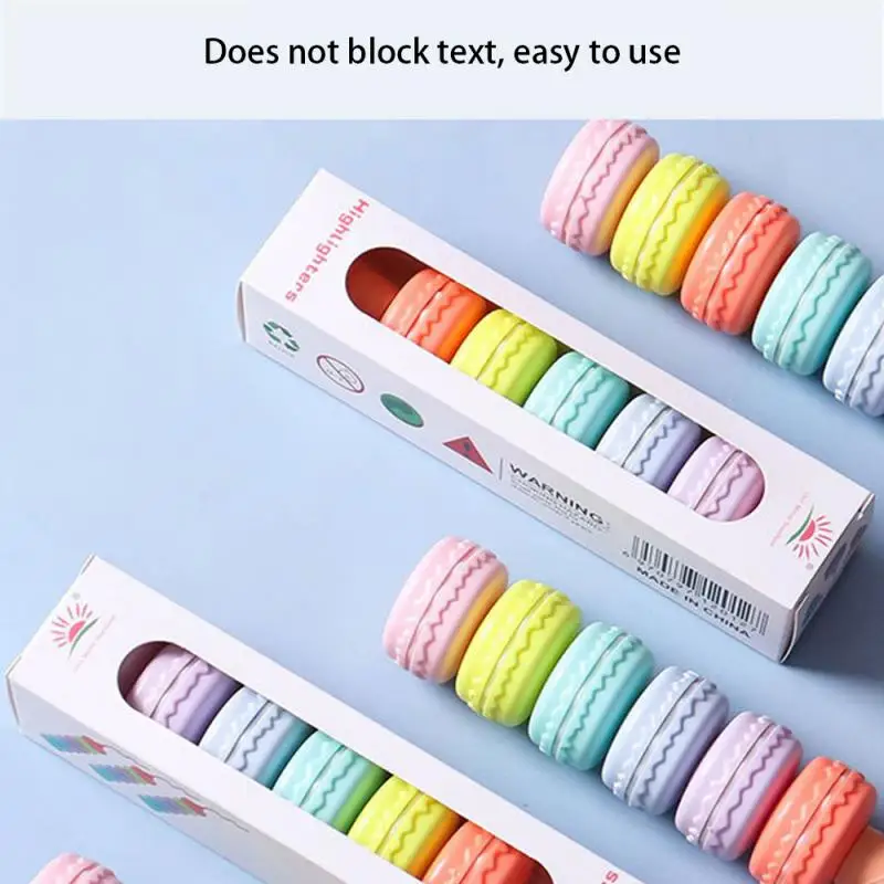 Quick Drying Marker Splicing No Leakage Macaron Color Writing Fluently Durable And Environmentally Friendly Stationery Art Pen