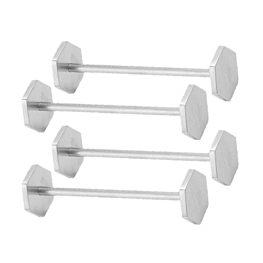 

4pcs Stainless Steel Hexagonal Chopstick Holder Kitchen Cutlery ganizer Spoon Fork Rest Tableware Rack