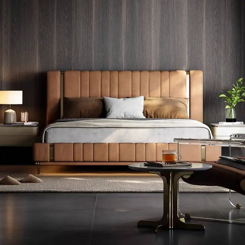 Table Frame Double Bed Decoration Adults Wooden Loft Double Bed Bedroom Freeshippings Letto Matrimoniale Furniture