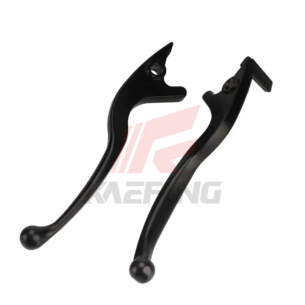 Motorcycle Left / Right Side Black Hydraulic Brake Handle Lever Aluminum Alloy Black Replacement For Scooter Motorcycle Moped