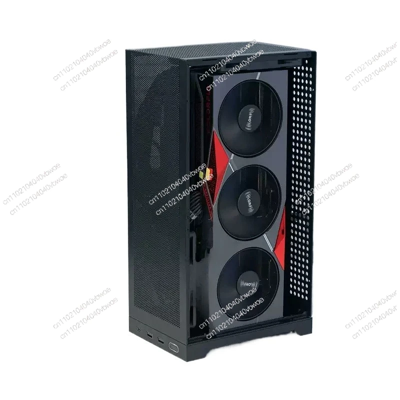 Suitable for L300 Case Vertical Portable ITX Handheld TYPE-C Mini Desktop Computer Case Ultra Mini