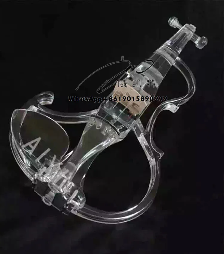 

Professional Integrated Electronic Violin Transparent Organic Glass Crystal Professional Violin