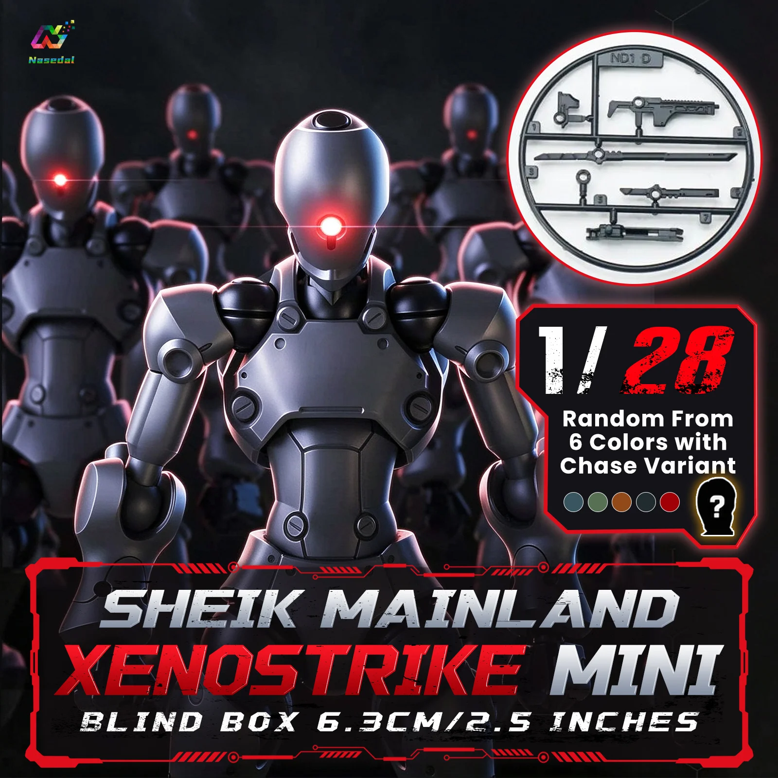 Sheik Mainland 3MIN-A 1/28 2.5