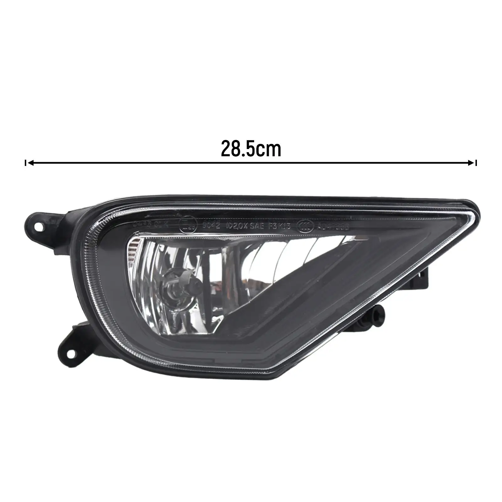 Lámpara antiniebla 7P6941700G Accesorio con lente transparente para VW Touareg