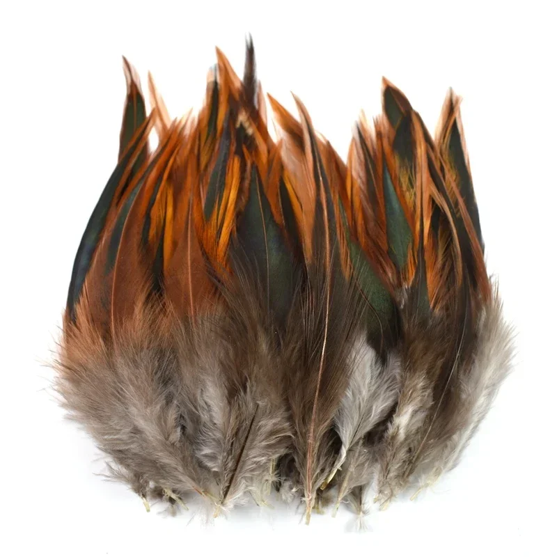 20 قطعة ريش الدراج الطبيعي للحرف اليدوية لتقوم بها بنفسك التطريز اليدوية اكسسوارات حلم كرنفال حفل زفاف الديكور