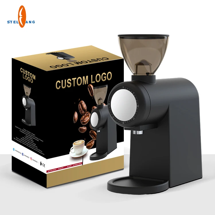 

Made in China Wholesale Anti-static Coffee Bean Grinder 30 Gear Adjustable Grind Coffee 48mm