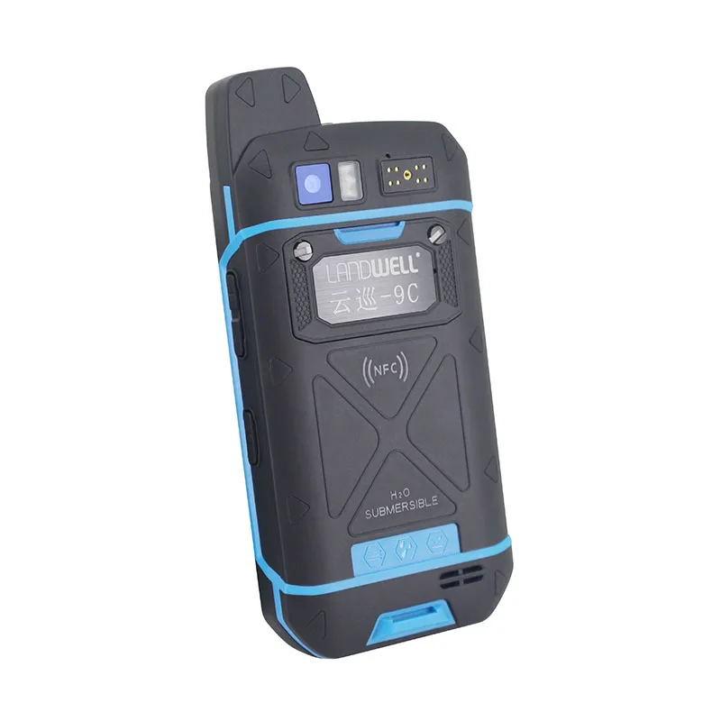 WIFI y 4G completo Netcom práctico sistema de recorrido de guardia con pantalla, cámara