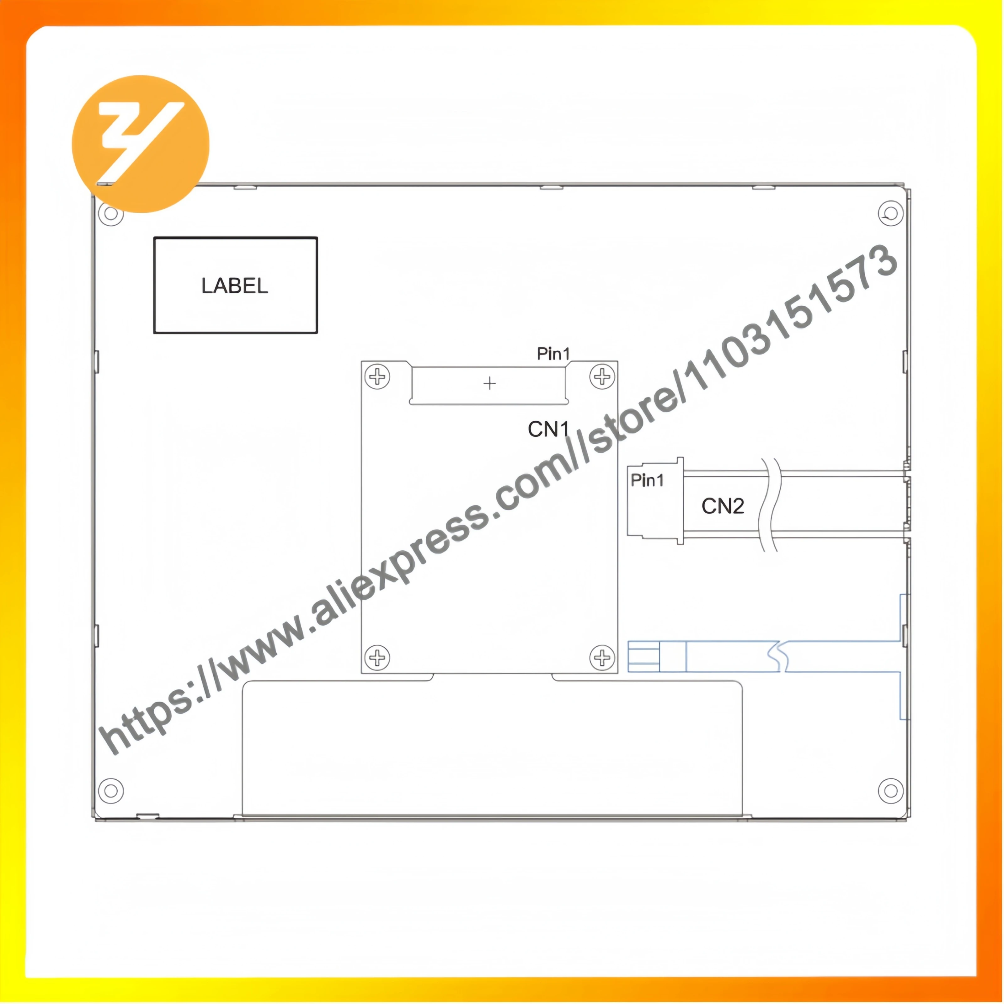 Brand New Original TX14D23VM5BPA Resolution 640*480 In Stock Fast Shipping Zhiyan Supply