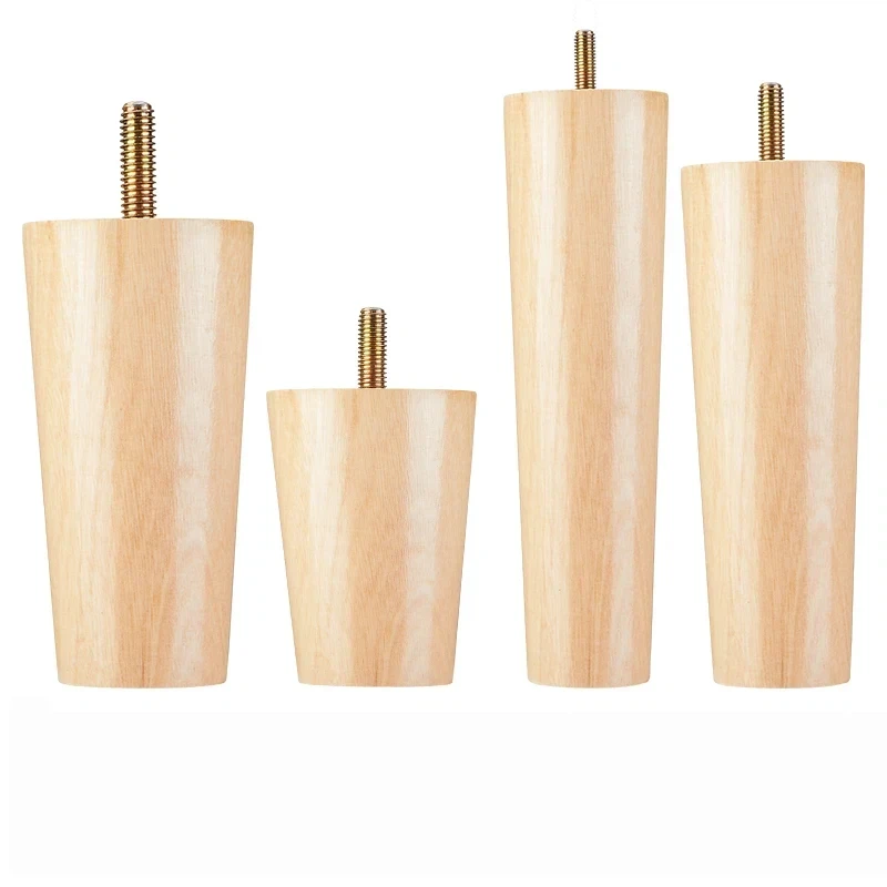 Solid Wood Cabinet Leg Support Accessories Sofa Legs TV Cabinet Wooden Legs Cabinet Legs Coffee Table Legs Table Legs Raised