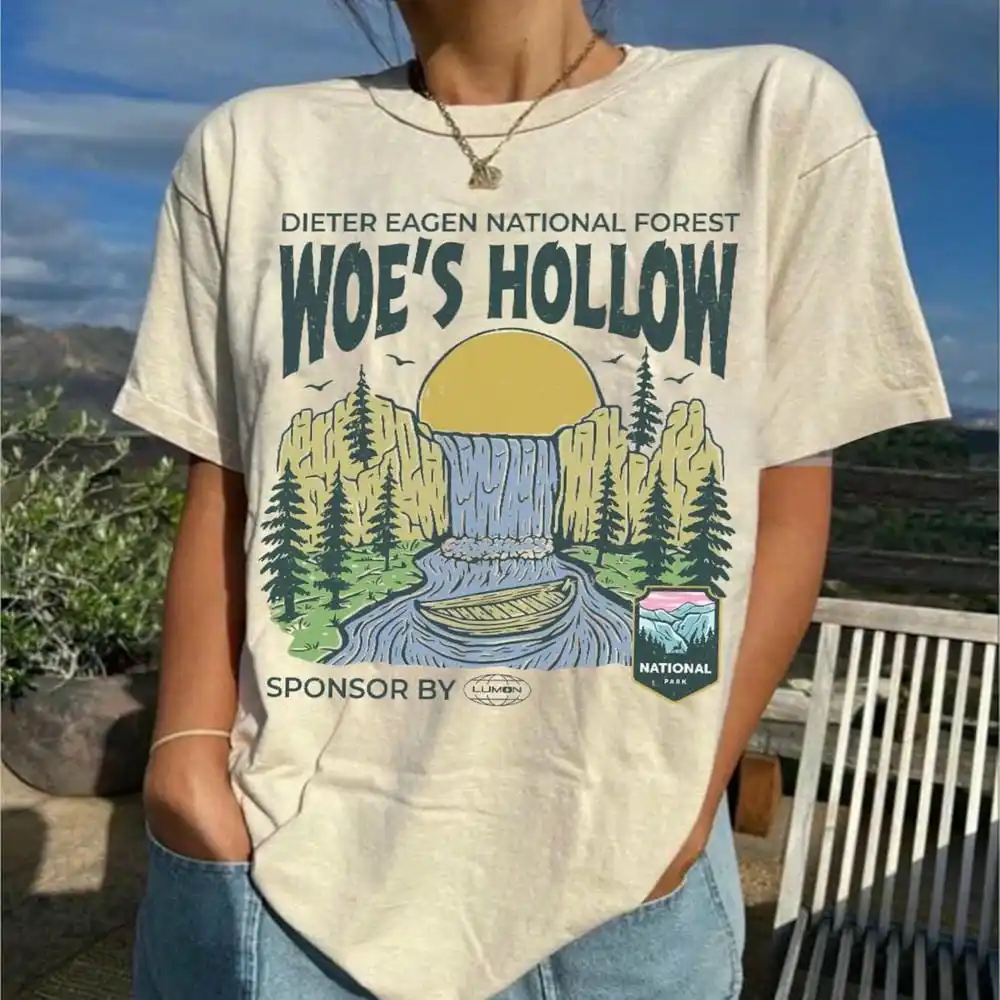 قميص ريترو سيفرانس ديتر إيغان للنساء لومون صناعات ماكروداتا صقل التي شيرت Y2K ملابس يومية غير رسمية عصرية ملابس الشارع