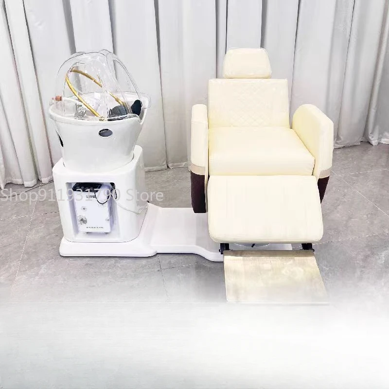 Shaving Chairs Reclining Salon Chair Shampoo Backwash Hair Washbasins Portable Japanese Water Spa Stylist Bed Silla Peluqueria