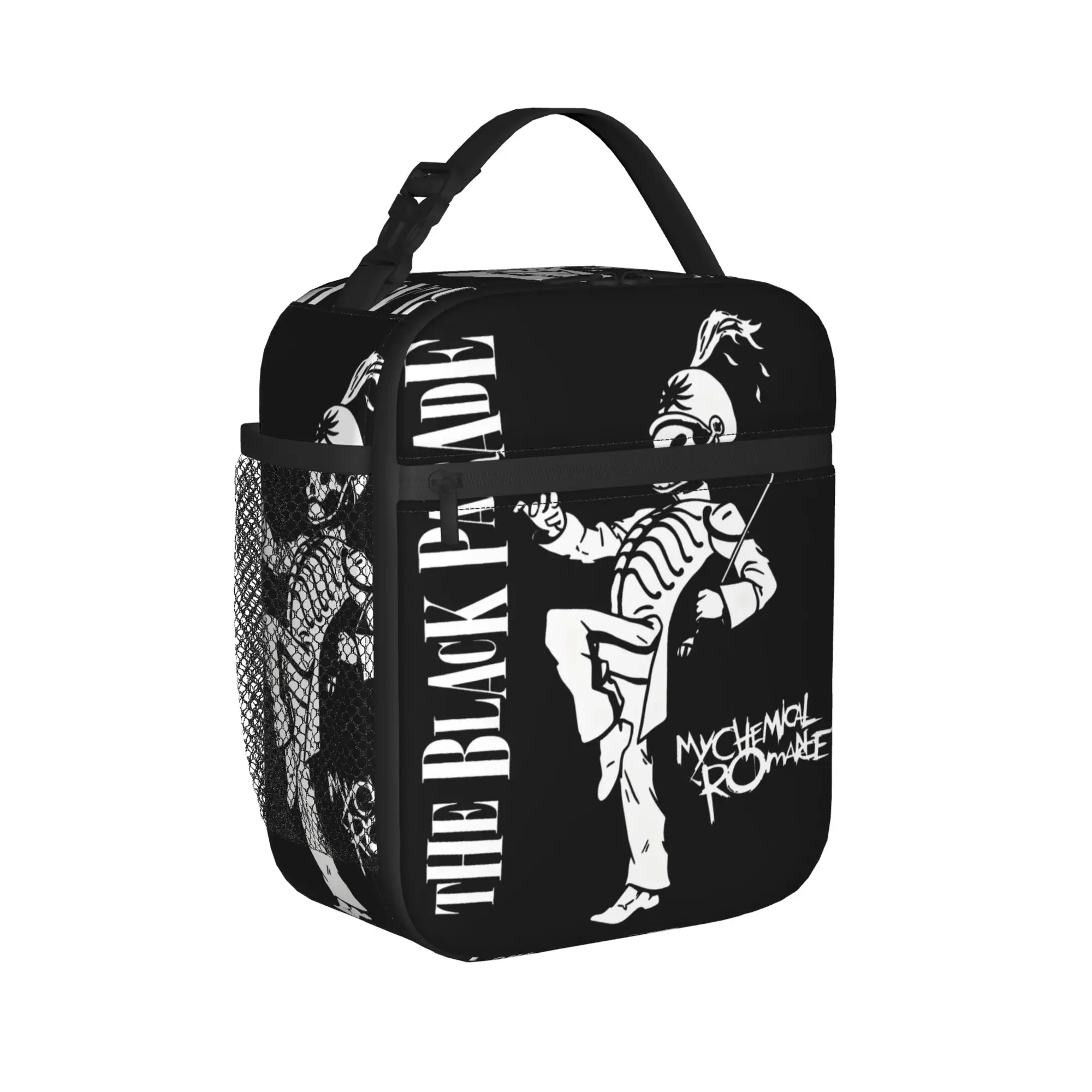 The Black Parade 2026 Music My Chemical Romance mcr Product Insulated Lunch Bag Container Portable Thermal Cooler Lunch Boxes