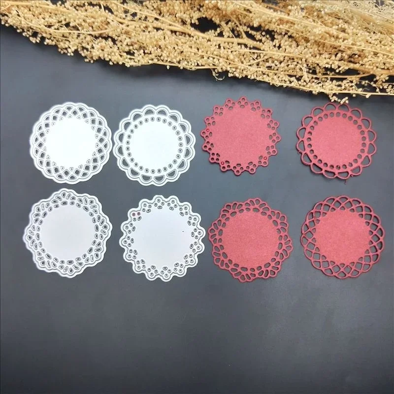 Circle Dies Oval Metal Cutting  Stencils DIY Scrapbooking Stamping Die Cuts Paper Cards Craft