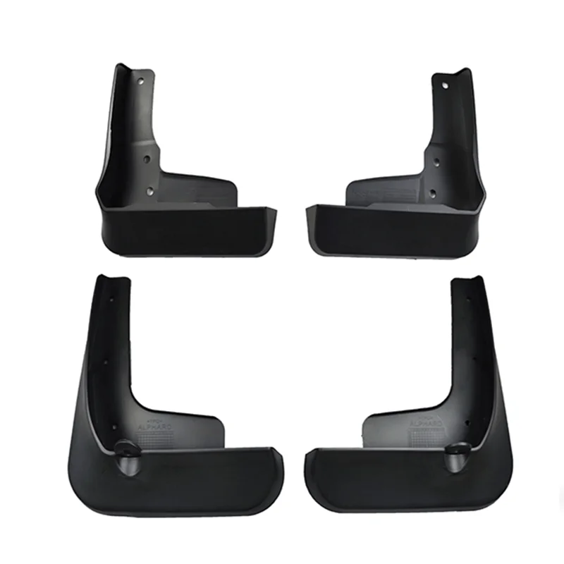 4pcs/set Car Mud Fender Mudguards For Toyota Alphard 2022-2024 Exterior Mud guards Mud Flaps Splash Guards Fenders Accessories