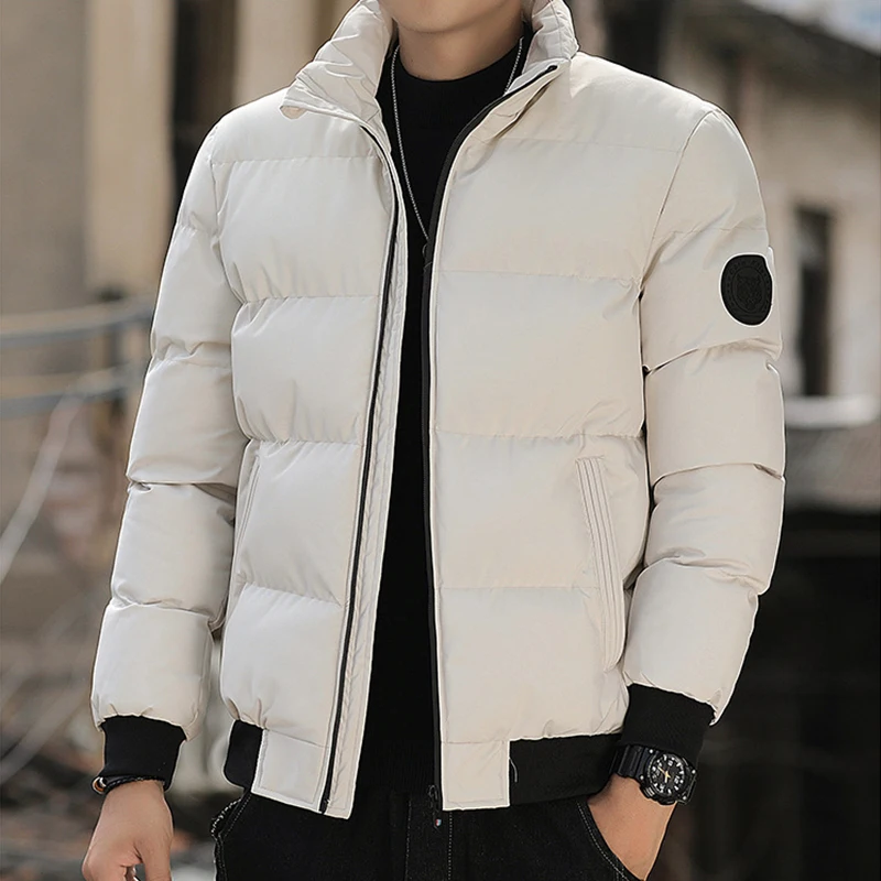 Mens Winter Jackets and Coats Cotton Outerwear Clothing 2023 New Parkas Jacket Men's Windbreaker Thick Warm Male Parkas M-5XL