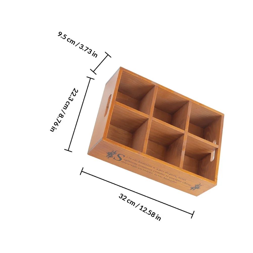 Retro Storage Box For Bedroom Hotel Decor Natural Style Desktop Organizer Container Sundries Storage Box Home Use