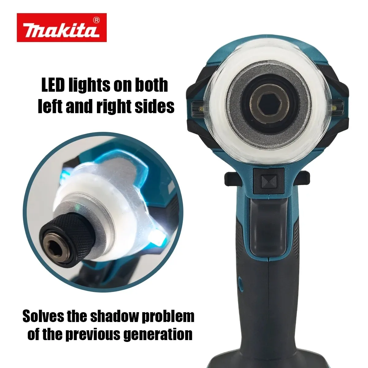 Makita DTD171 18V Brushless Drill Driver Compact Rechargeable Screwdriver Electric Tool for Home DIY Project Use System