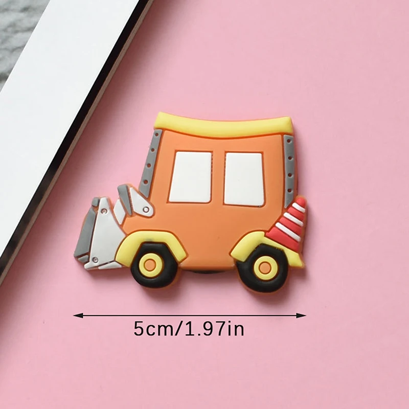 5Pcs Creative Cartoon Car Fridge Magnets For Kids Small Size Magnetic Fridge Magnet Transportation Magnets