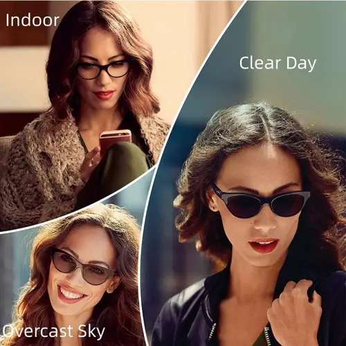 Imagen 2 del producto FIRADA-lente fotocromática para teléfono móvil, dispositivo antirreflejos, prescripción óptica, lectura de miopía, luz azul, 1,56, 1,61, 1,67, 1,74