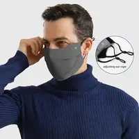Écran facial UV lavable et réutilisable, masque de protection solaire, couverture qualifiée ale respirante pour moto, course à pied, exercice d'équitation 2