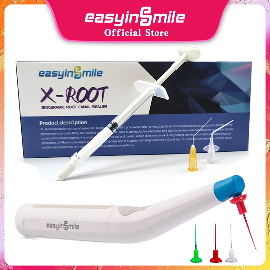 Easyinsmile activador de endodoncia Dental, Sónico irrigador, sellador biocérmico de Canal radicular, herramientas endodónticas de llenado compuesto