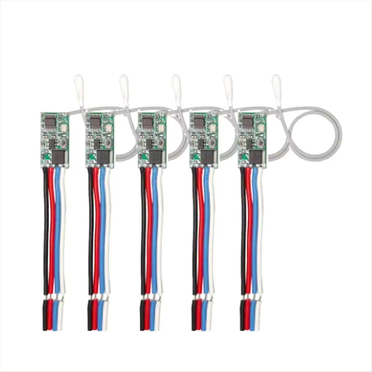 SDFC 433.92Mhz Universal Wireless DC 3.6V-24V Remote Control Switch 1 CH Relay Receiver LED Light Controller DIY Kit