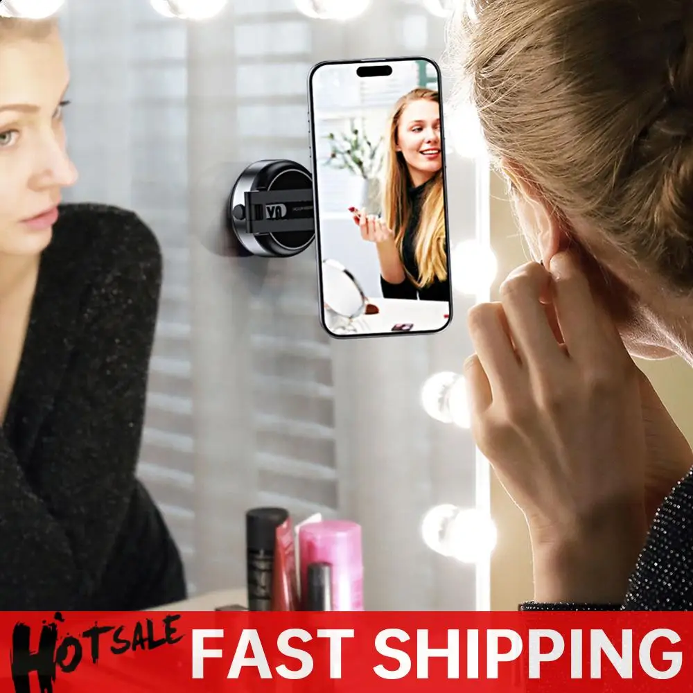 

Автомобильный держатель для телефона для iPhone 16, 15, 14, 13, 12 Pro Max Plus Mini 360 ° Регулируемый автомобильный держатель для автомобиля/зеркала/гладкой поверхности