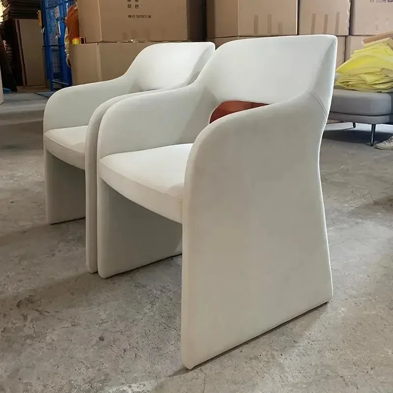 Nordic wabi style dining chair simple designer